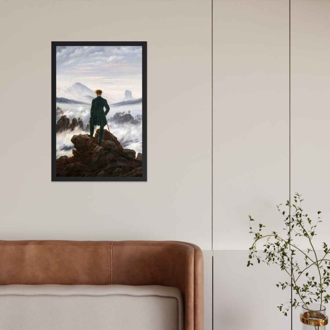 The Wanderer Above The Sea of Fog by Caspar David Friedrich