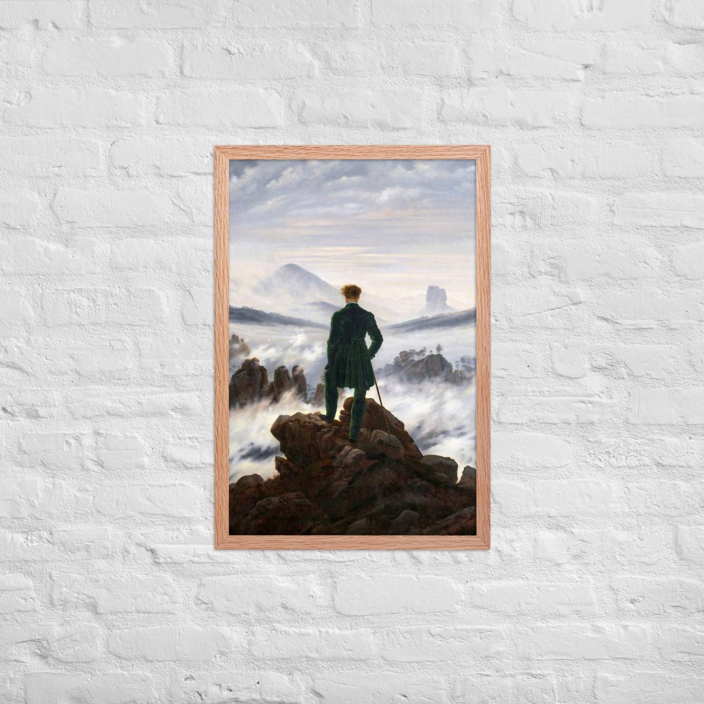 The Wanderer Above The Sea of Fog by Caspar David Friedrich