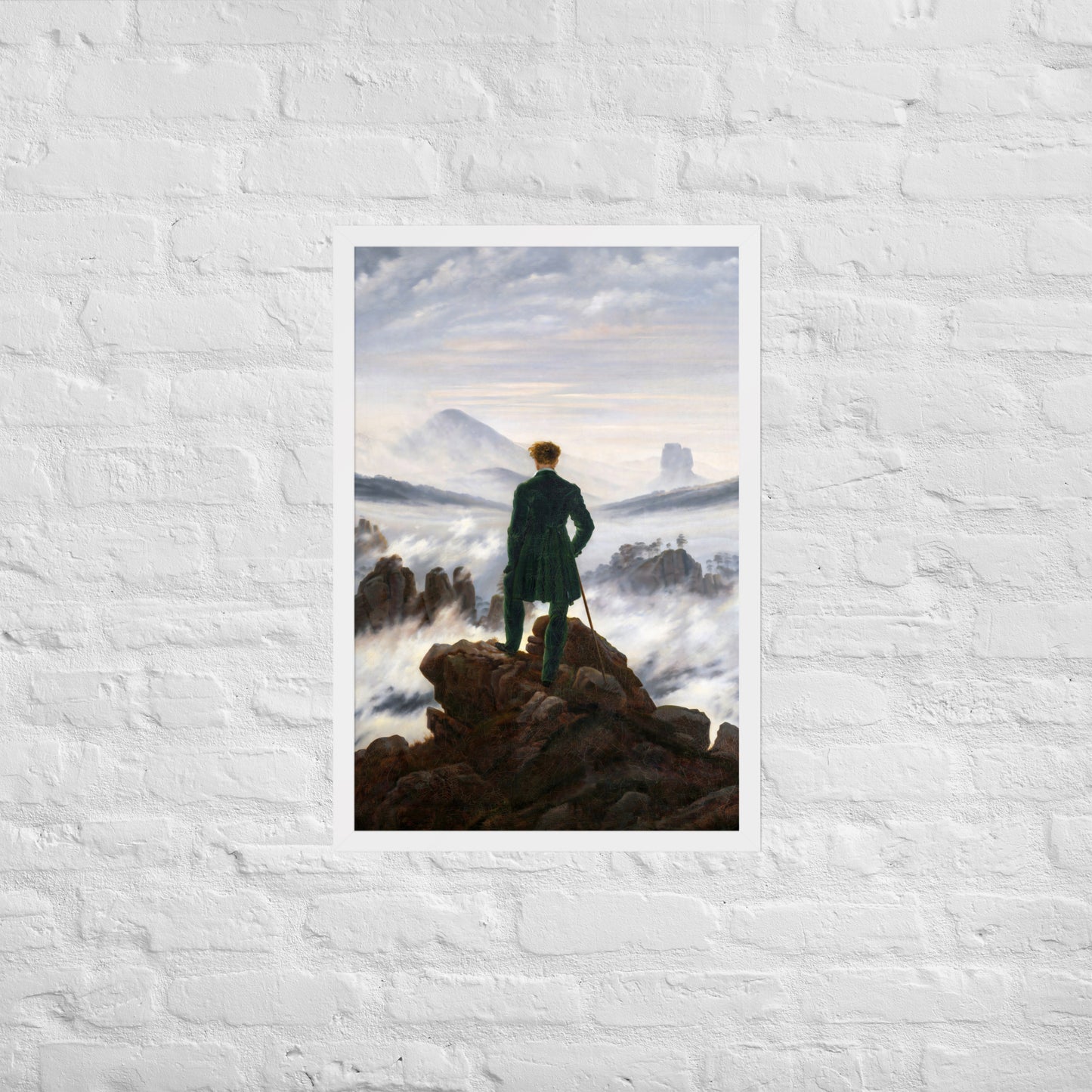 The Wanderer Above The Sea of Fog by Caspar David Friedrich