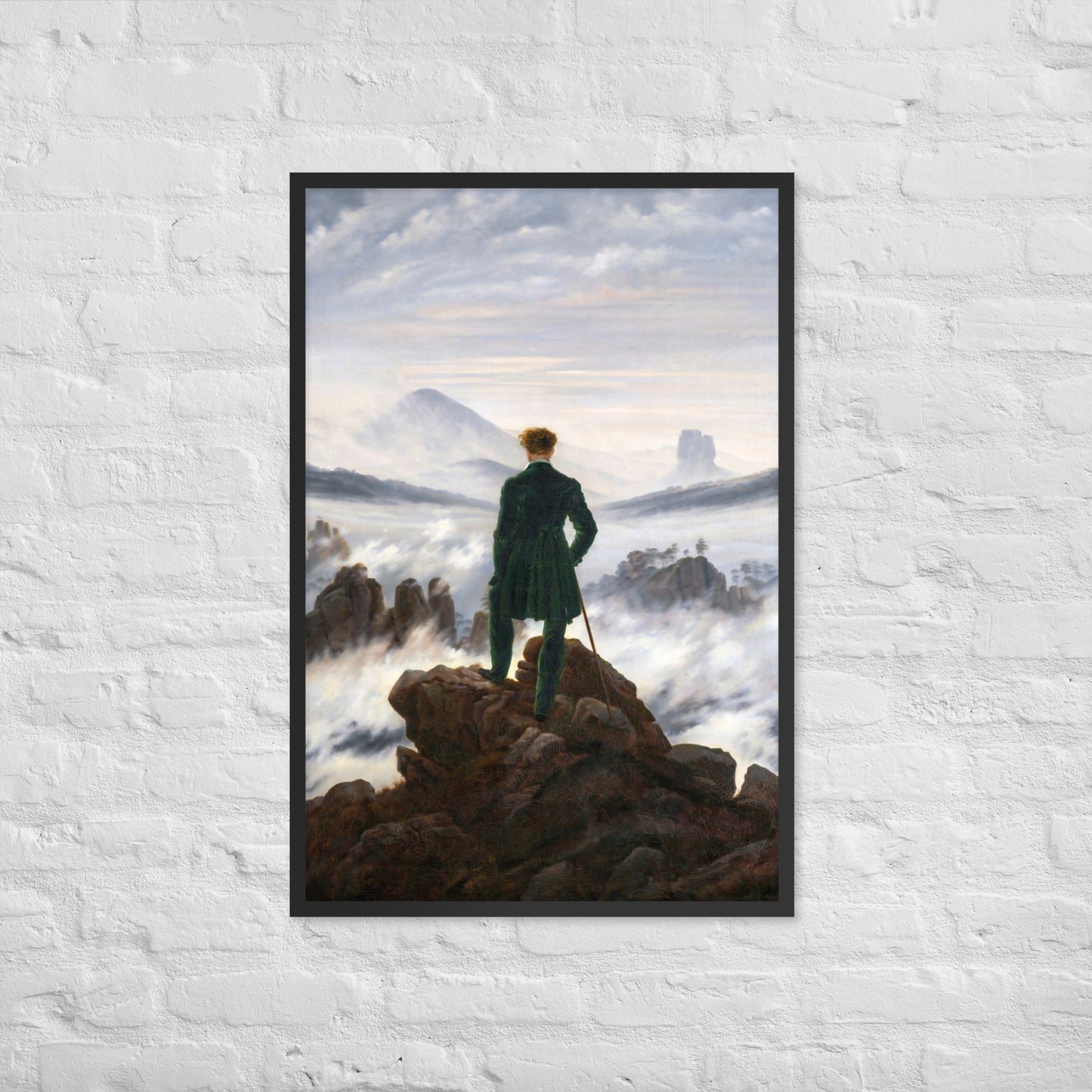 The Wanderer Above The Sea of Fog by Caspar David Friedrich