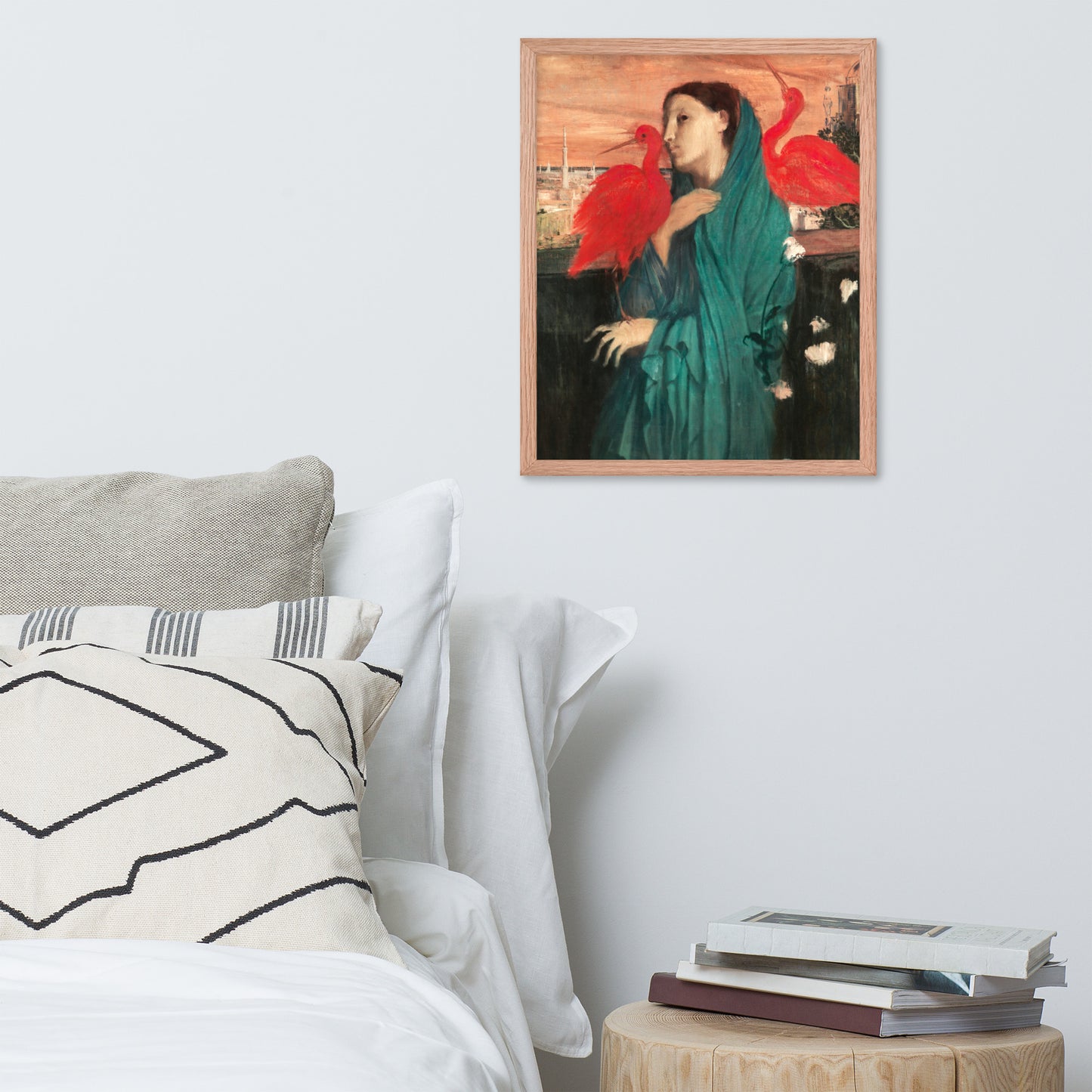 Young Woman with Ibis by Edgar Degas