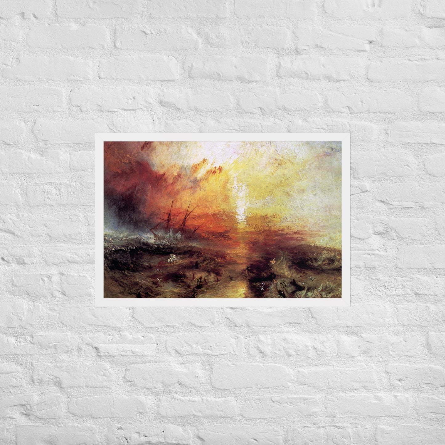 The Slave Ship by J. M. W. Turner