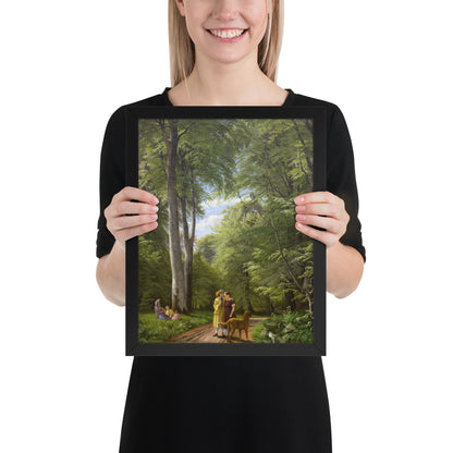 A Beech Wood in May near Iselingen Manor, Zealand by P. C. Skovgaard