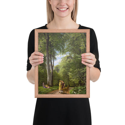 A Beech Wood in May near Iselingen Manor, Zealand by P. C. Skovgaard