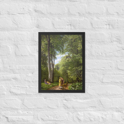 A Beech Wood in May near Iselingen Manor, Zealand by P. C. Skovgaard