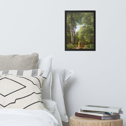 A Beech Wood in May near Iselingen Manor, Zealand by P. C. Skovgaard