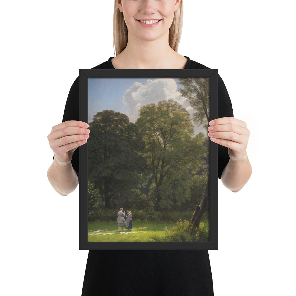 Bleaching area under large trees by P. C. Skovgaard