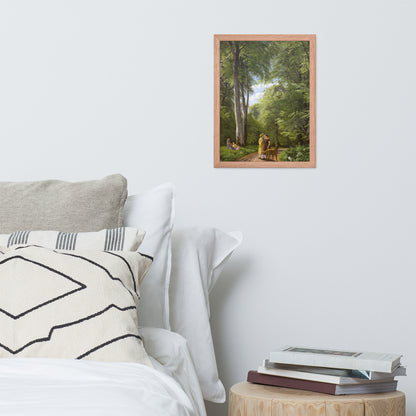 A Beech Wood in May near Iselingen Manor, Zealand by P. C. Skovgaard