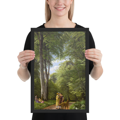 A Beech Wood in May near Iselingen Manor, Zealand by P. C. Skovgaard