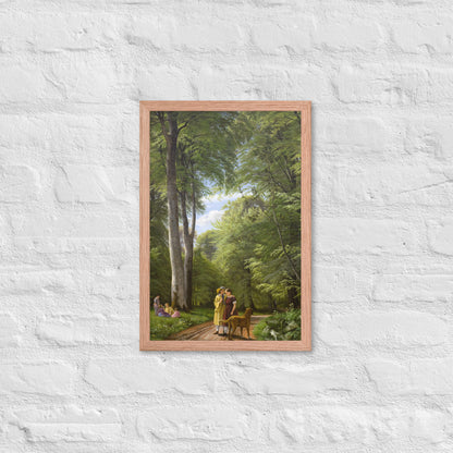 A Beech Wood in May near Iselingen Manor, Zealand by P. C. Skovgaard