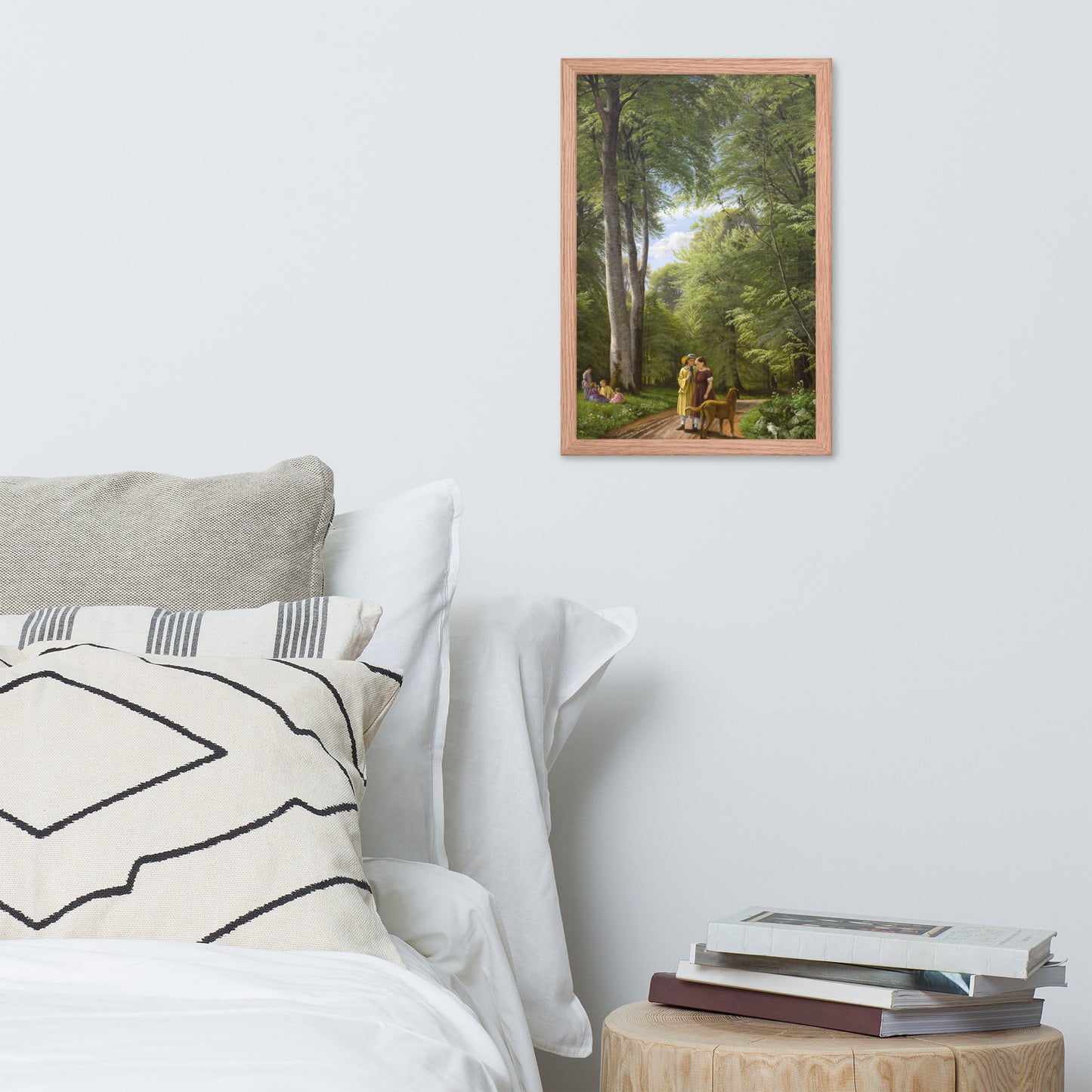 A Beech Wood in May near Iselingen Manor, Zealand by P. C. Skovgaard