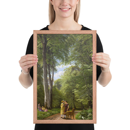 A Beech Wood in May near Iselingen Manor, Zealand by P. C. Skovgaard