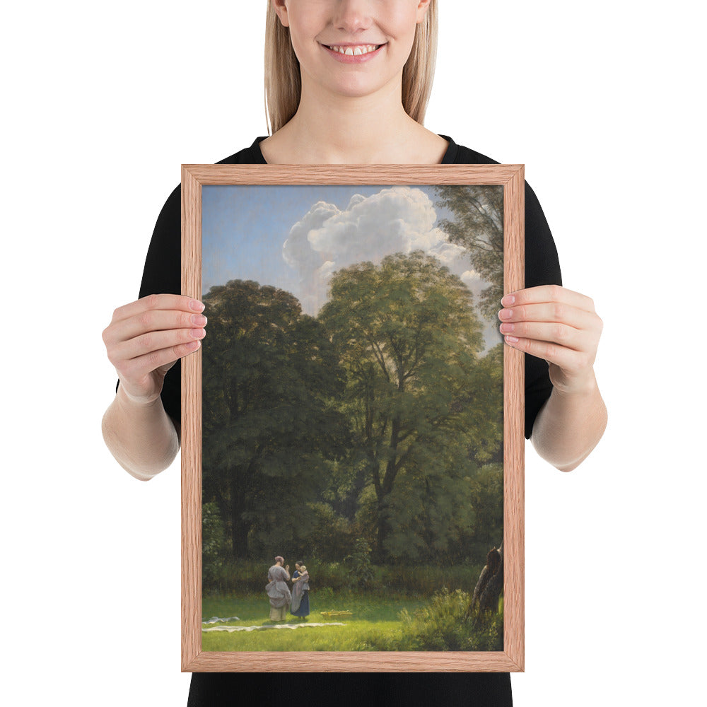Bleaching area under large trees by P. C. Skovgaard