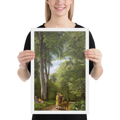 A Beech Wood in May near Iselingen Manor, Zealand by P. C. Skovgaard