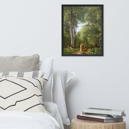 A Beech Wood in May near Iselingen Manor, Zealand by P. C. Skovgaard
