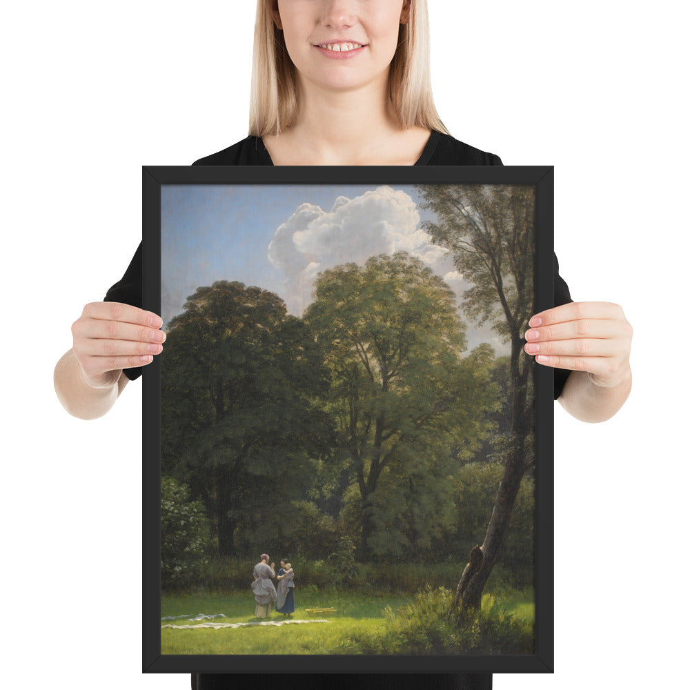 Bleaching area under large trees by P. C. Skovgaard