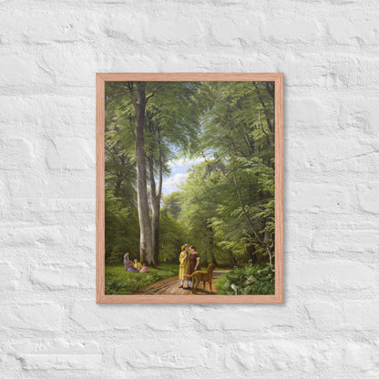 A Beech Wood in May near Iselingen Manor, Zealand by P. C. Skovgaard