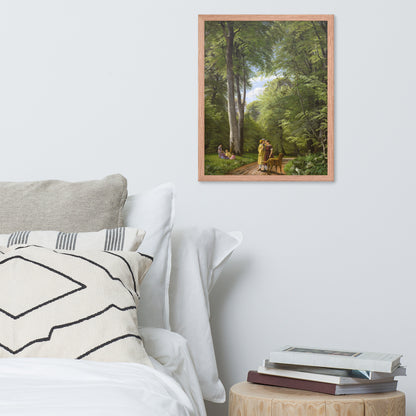A Beech Wood in May near Iselingen Manor, Zealand by P. C. Skovgaard