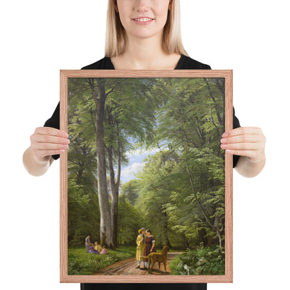 A Beech Wood in May near Iselingen Manor, Zealand by P. C. Skovgaard
