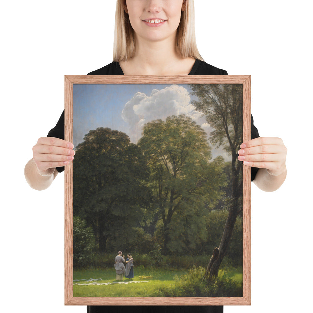 Bleaching area under large trees by P. C. Skovgaard