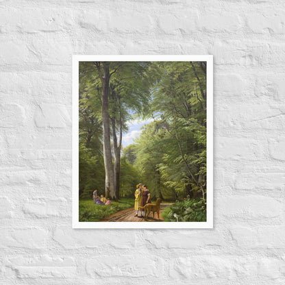 A Beech Wood in May near Iselingen Manor, Zealand by P. C. Skovgaard