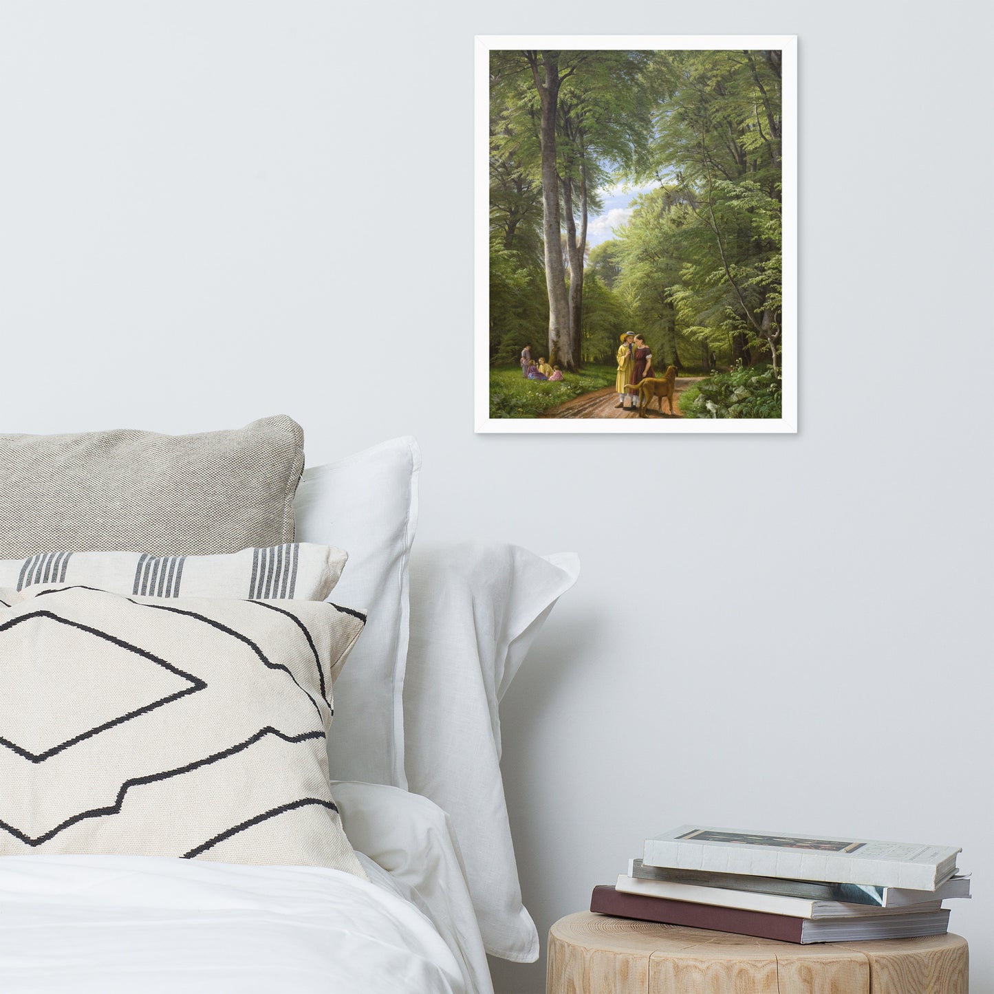 A Beech Wood in May near Iselingen Manor, Zealand by P. C. Skovgaard