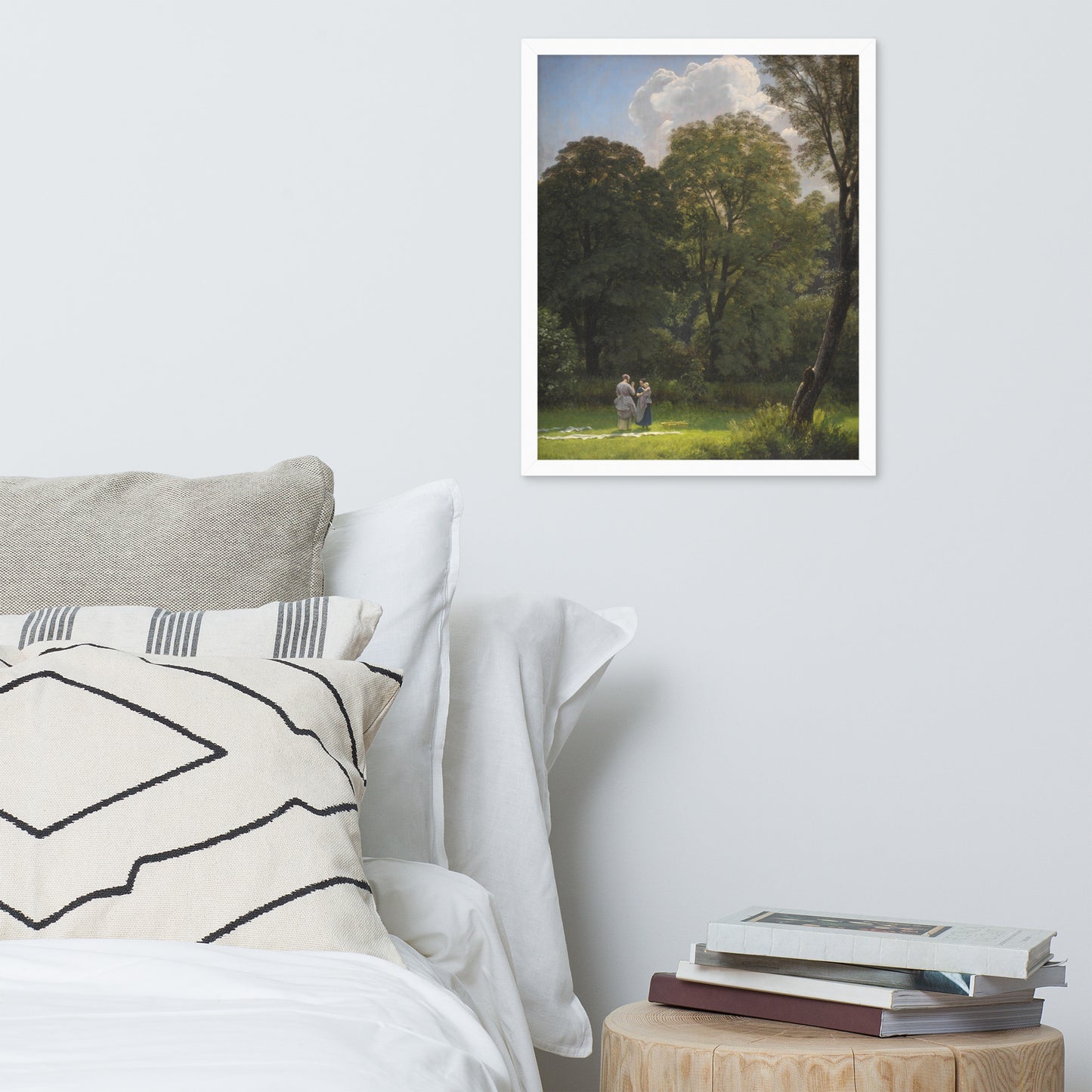 Bleaching area under large trees by P. C. Skovgaard