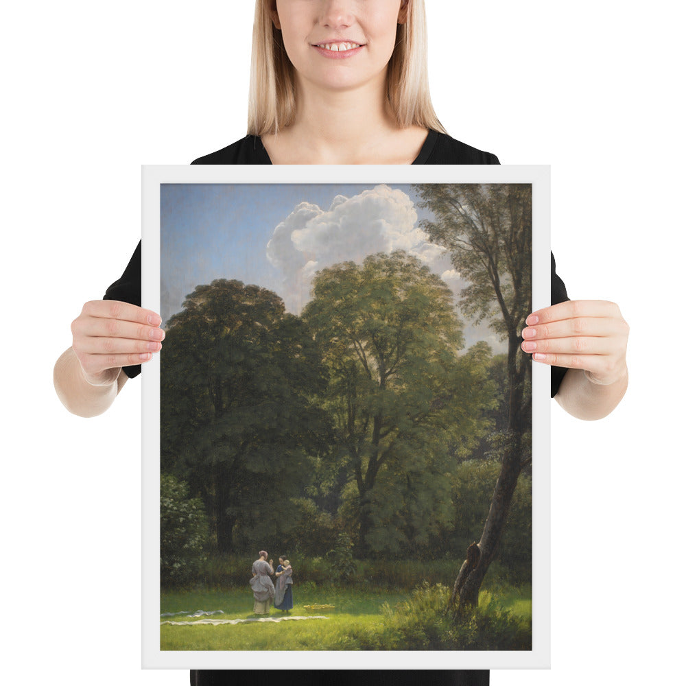 Bleaching area under large trees by P. C. Skovgaard