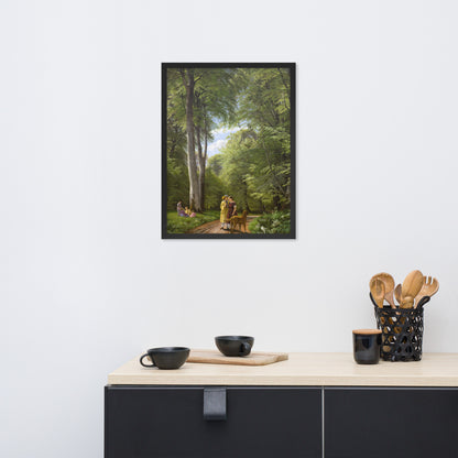 A Beech Wood in May near Iselingen Manor, Zealand by P. C. Skovgaard