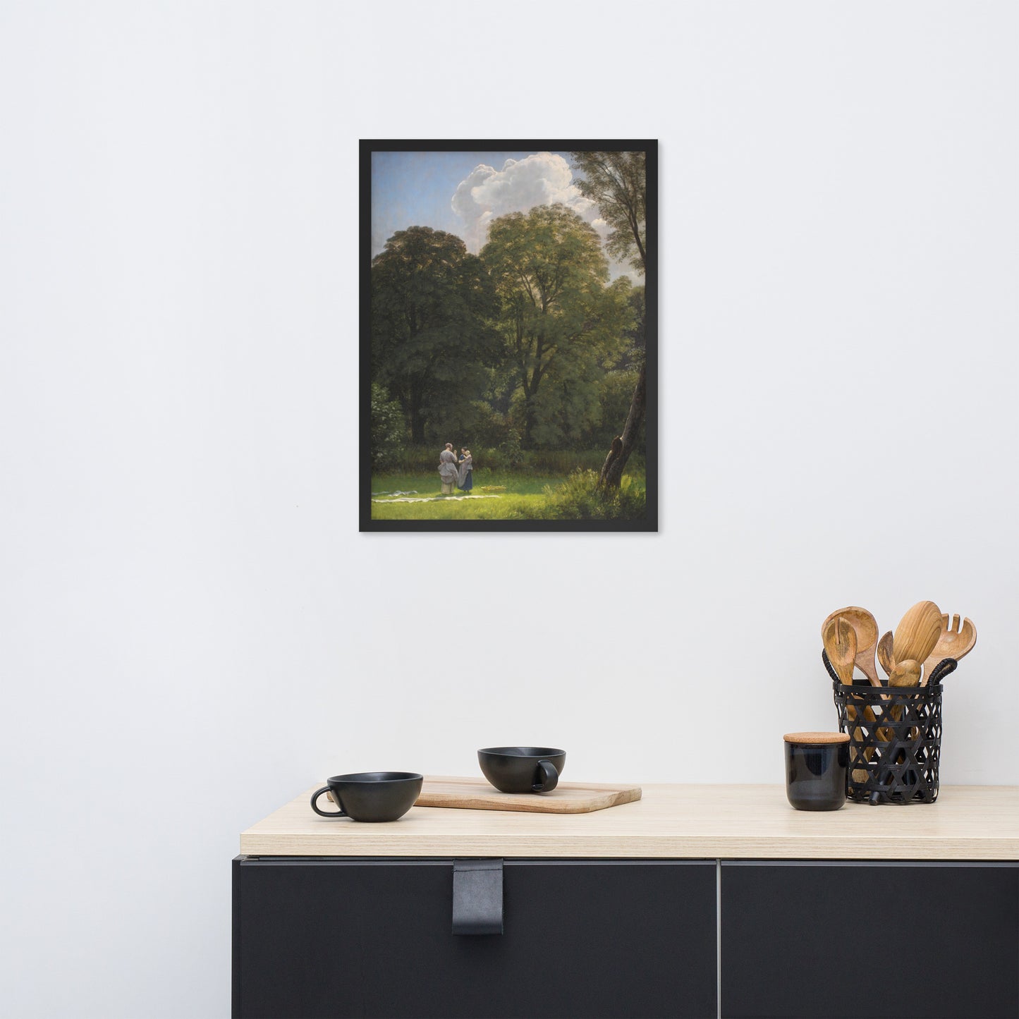 Bleaching area under large trees by P. C. Skovgaard