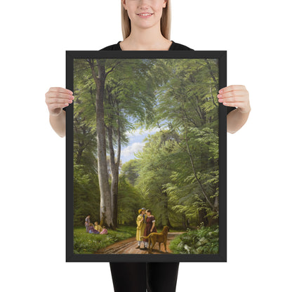 A Beech Wood in May near Iselingen Manor, Zealand by P. C. Skovgaard