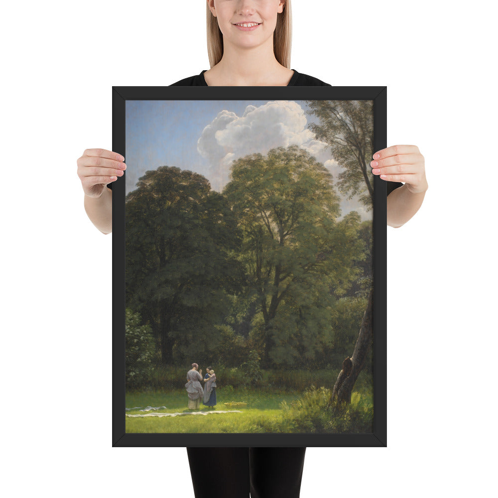 Bleaching area under large trees by P. C. Skovgaard