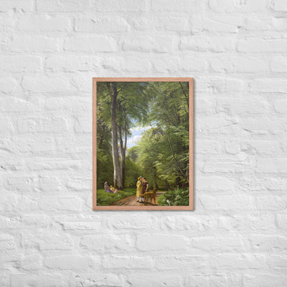 A Beech Wood in May near Iselingen Manor, Zealand by P. C. Skovgaard