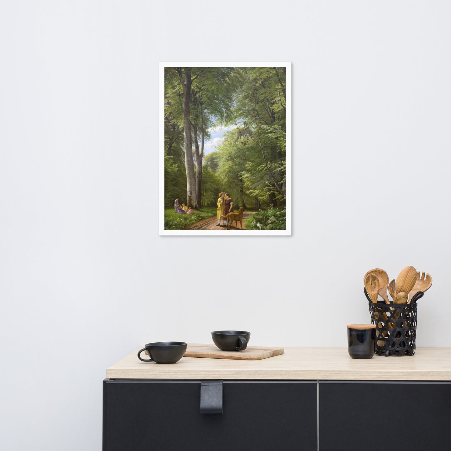 A Beech Wood in May near Iselingen Manor, Zealand by P. C. Skovgaard