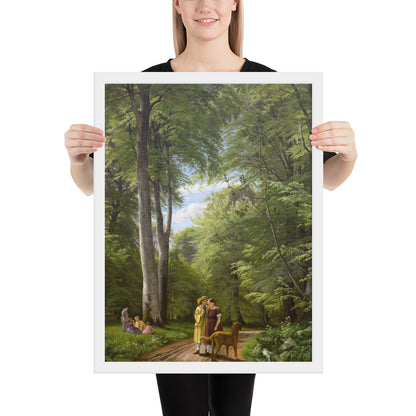 A Beech Wood in May near Iselingen Manor, Zealand by P. C. Skovgaard