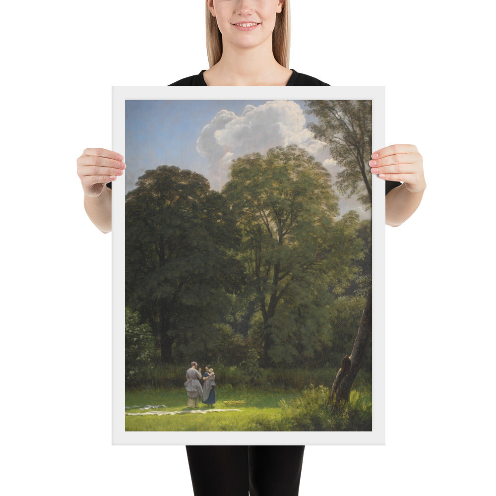 Bleaching area under large trees by P. C. Skovgaard