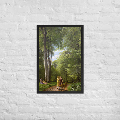 A Beech Wood in May near Iselingen Manor, Zealand by P. C. Skovgaard