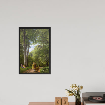 A Beech Wood in May near Iselingen Manor, Zealand by P. C. Skovgaard