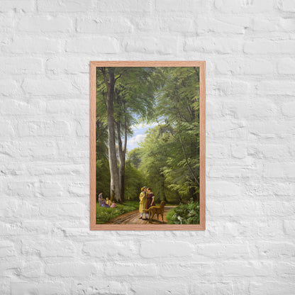 A Beech Wood in May near Iselingen Manor, Zealand by P. C. Skovgaard