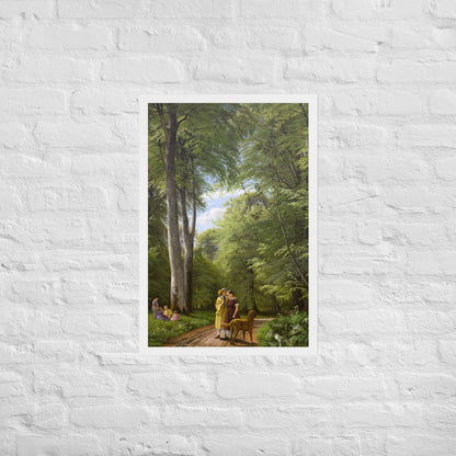 A Beech Wood in May near Iselingen Manor, Zealand by P. C. Skovgaard