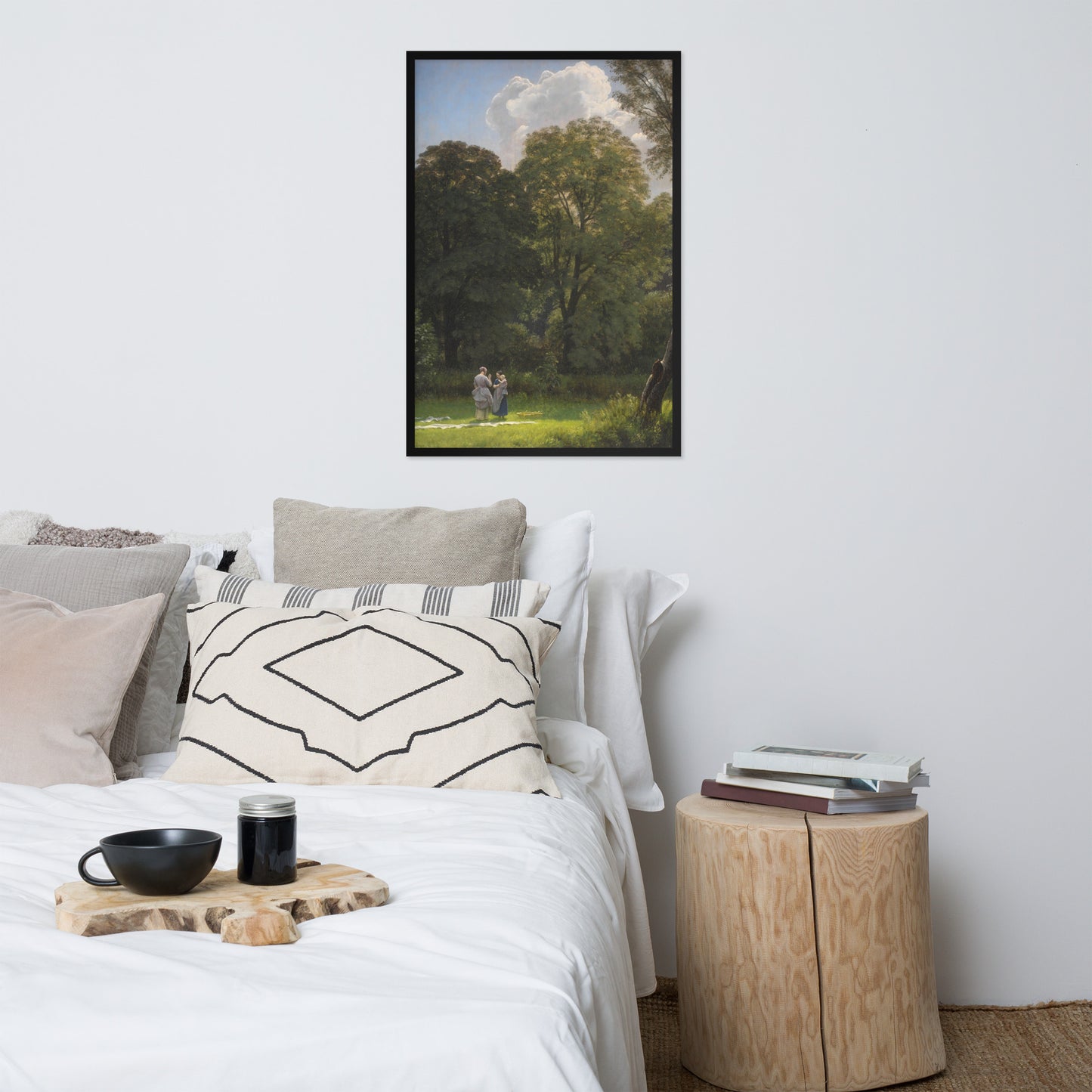 Bleaching area under large trees by P. C. Skovgaard