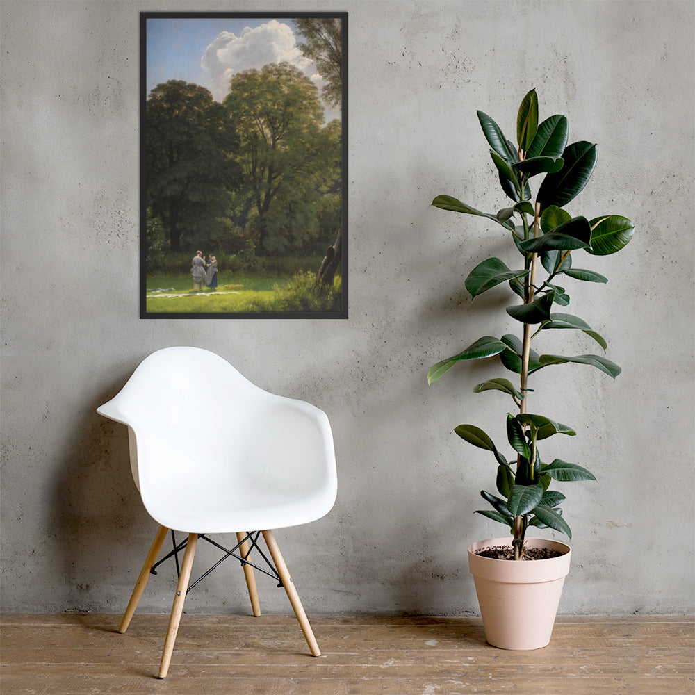 Bleaching area under large trees by P. C. Skovgaard