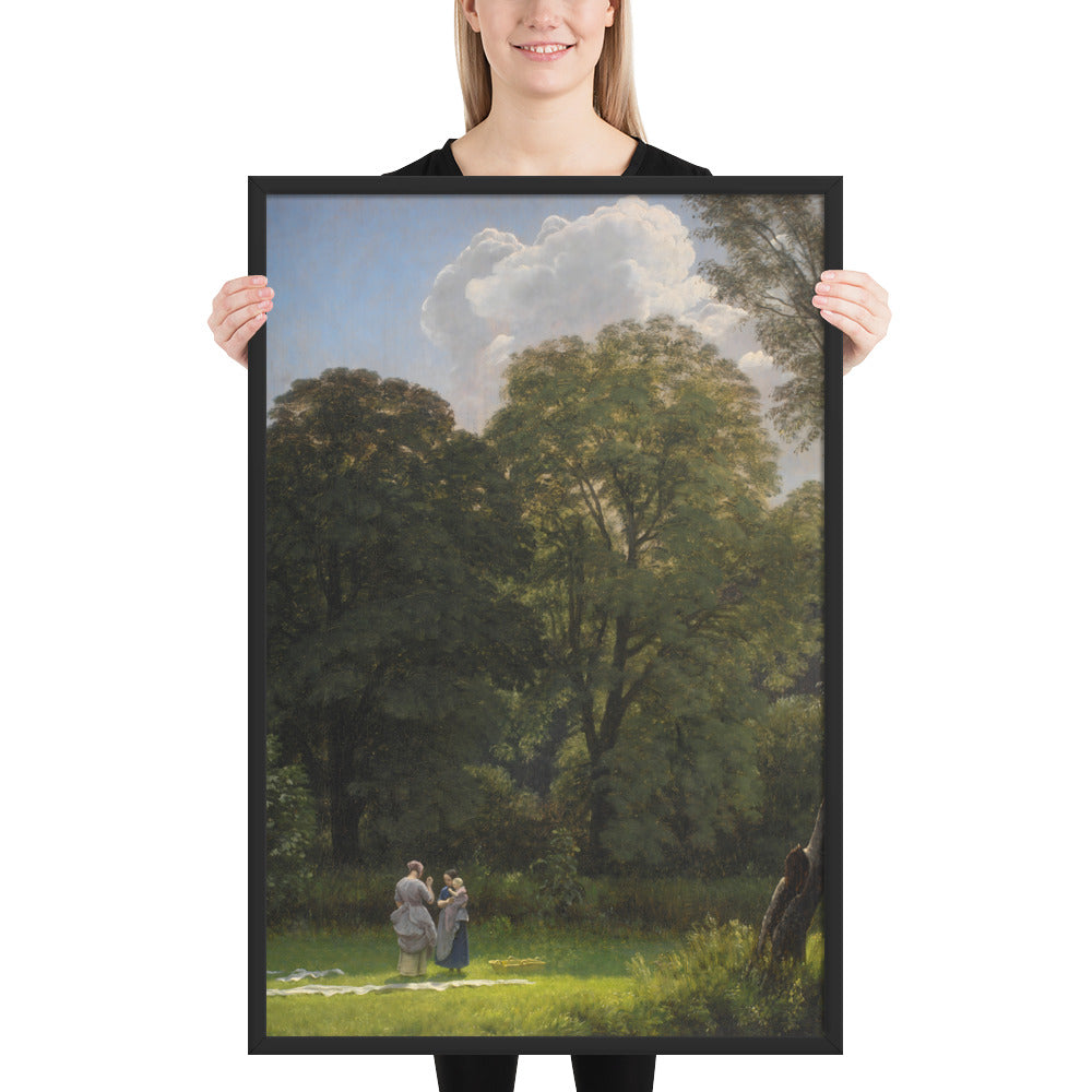 Bleaching area under large trees by P. C. Skovgaard