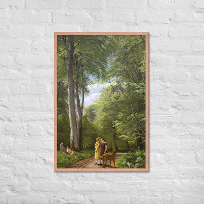 A Beech Wood in May near Iselingen Manor, Zealand by P. C. Skovgaard