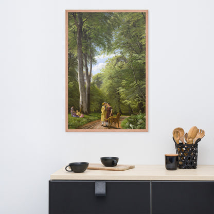 A Beech Wood in May near Iselingen Manor, Zealand by P. C. Skovgaard