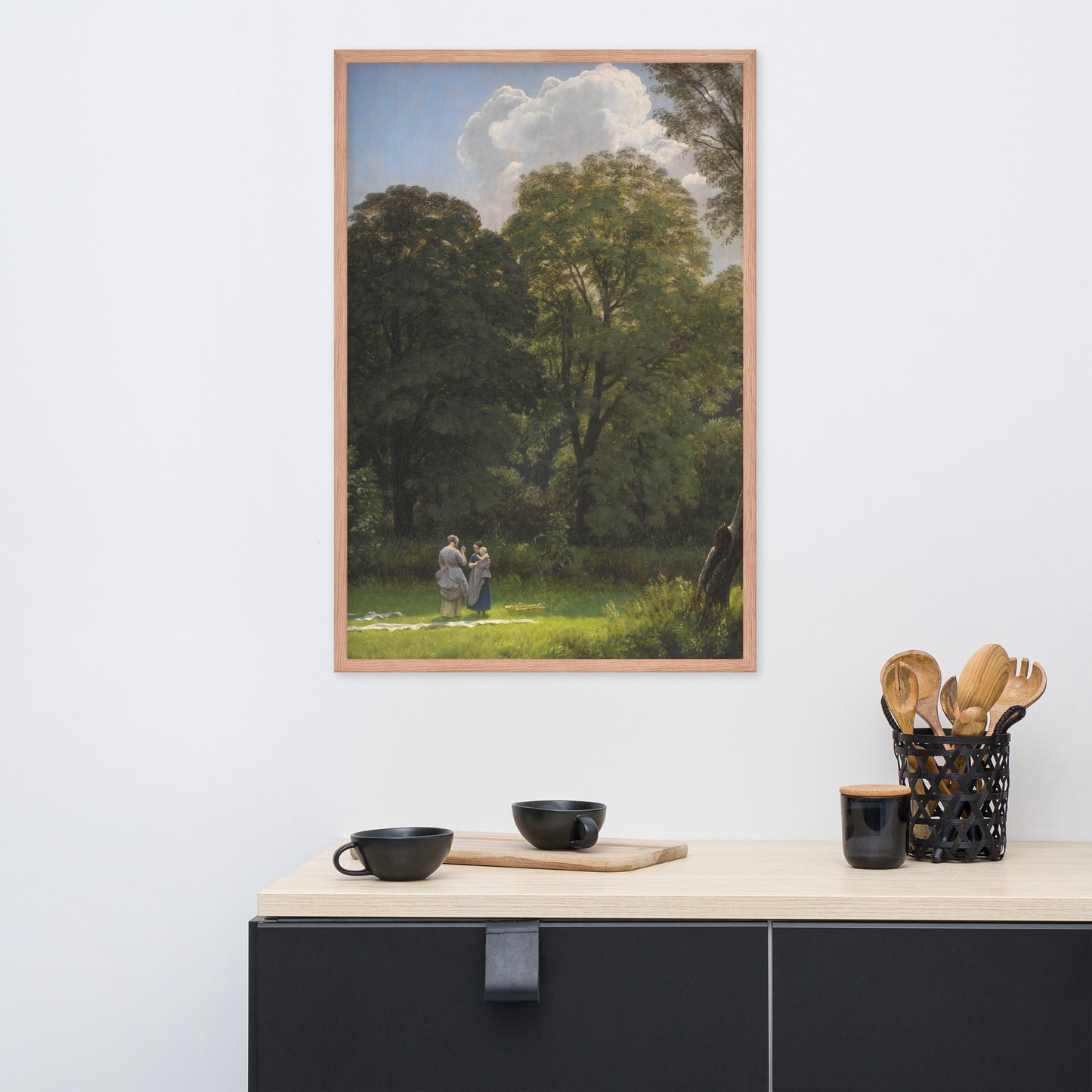 Bleaching area under large trees by P. C. Skovgaard