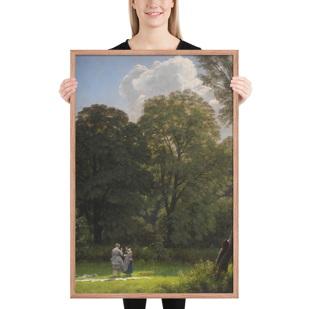 Bleaching area under large trees by P. C. Skovgaard