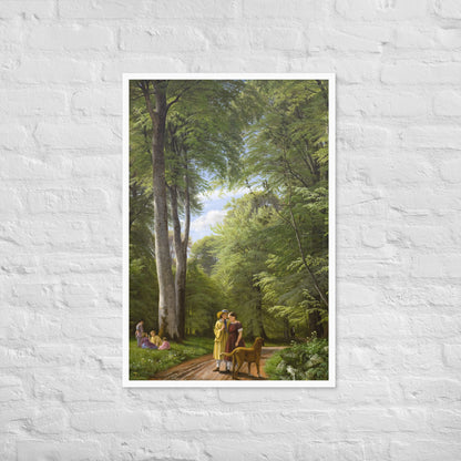 A Beech Wood in May near Iselingen Manor, Zealand by P. C. Skovgaard