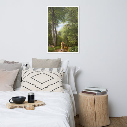 A Beech Wood in May near Iselingen Manor, Zealand by P. C. Skovgaard