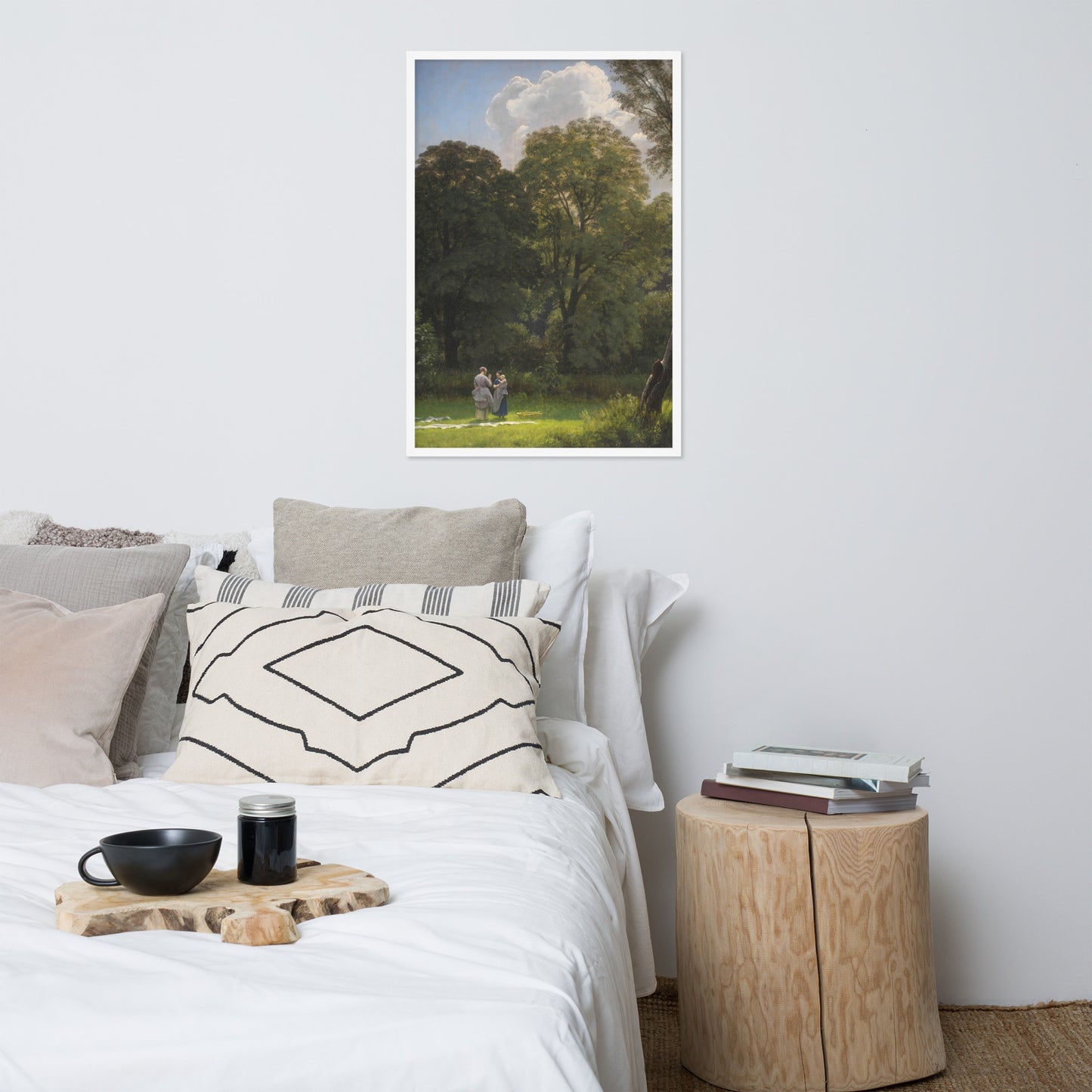 Bleaching area under large trees by P. C. Skovgaard